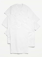 Solid Crew-Neck T-Shirt 5-Pack - White