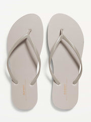 Flip-Flop Sandals (Partially Plant-Based) - Taupe