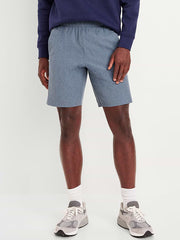 StretchTech Workout Shorts -- 9-inch inseam - Wintry Waters