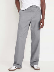 Baggy Built-In Flex Rotation Chino Pants - Gray