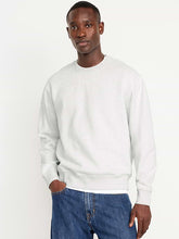 Loose Rotation Crew-Neck Sweatshirt - Antique White Heather