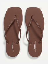 Square Toe Flip-Flop Sandals - Precious Earth