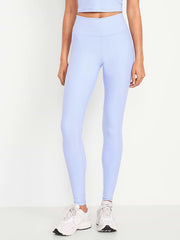 High-Waisted PowerSoft Full-Length Pocket Leggings - Peri Heir