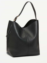 Large Carrie Tote Bag - True Black