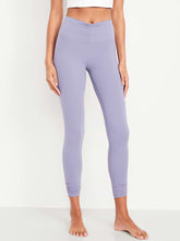 High-Waisted StudioSmooth Ruched Leggings - Lunar Path