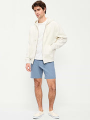 Slim Built-In Flex Rotation Chino Shorts -- 8-inch inseam - Moonlight Ocean