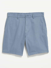 Slim Built-In Flex Rotation Chino Shorts -- 5-inch inseam - Moonlight Ocean