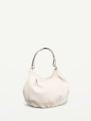 The Occasion by Old Navy Mini Hobo Bag - Creme De La Creme