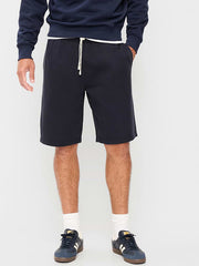 Rotation Baggy Fleece Shorts -- 10-inch inseam - Moire Navy
