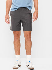 Tech Hybrid Chino Shorts -- 8-inch inseam - Panther
