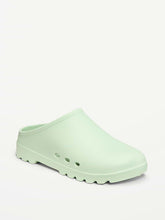 Mule Clogs for Women - Pale Pistachio