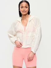 Full-Zip Windbreaker - Sea Salt