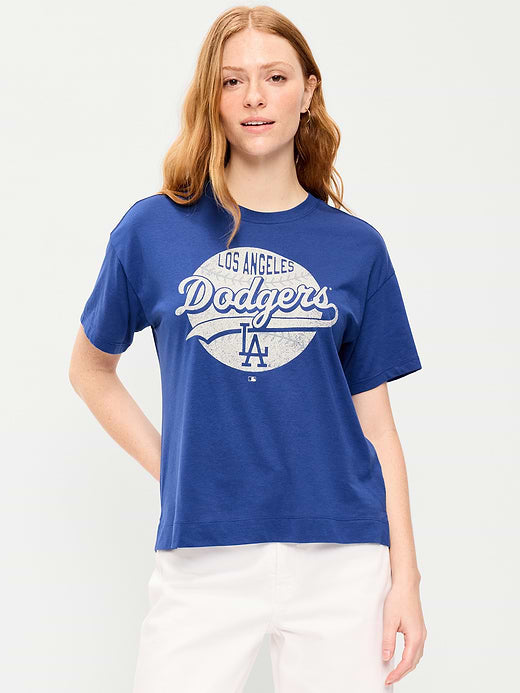 Los Angeles Dodgers Crew-Neck T-Shirt for Women - Los Angeles Dodgers
