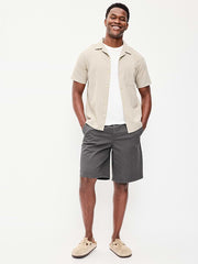 Baggy Heavyweight Workwear Shorts-- 10-inch inseam - Gray