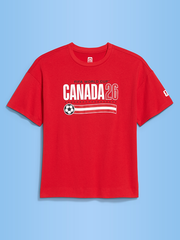 FIFA World Cup 26™ Canada Vintage Crew-Neck T-Shirt for Women - Canada