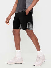 Essential Woven Workout Shorts -- 7-inch inseam - Black Print
