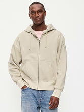 Oversized Heavyweight Full-Zip Rotation Hoodie - A Shore Thing
