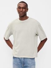 Garment-Dyed Heavyweight Cropped T-Shirt - Windchime