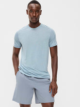 Relaxed Mesh T-Shirt - Rain Harbor