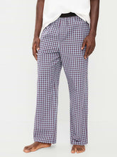 Elastic-Waist Poplin Pajama Pant - Plaid