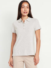 Uniform Pique Polo - Light Heather Gray
