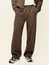 Bounce Fleece Baggy Sweatpants - Saddle Brown