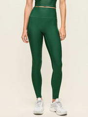 Extra-High Waisted PowerSoft Boundless Full-Length Pocket Leggings - Field Of Greens