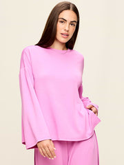 Bounce Lite Oversized Bell-Sleeve Tunic - Orchid