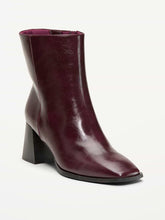 Square-Toe Block-Heel Boots for Women - Reddy Or Not