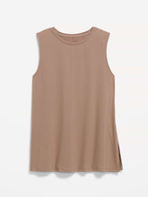 StudioSmooth Tunic Tank - Mocha