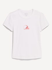 Cleveland Browns Snug Crop T-Shirt for Women - Cleveland Browns
