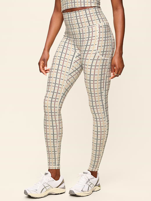Extra-High Waisted PowerSoft Boundless Full-Length Pocket Leggings - Houndstooth
