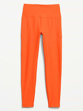 Extra-High Waisted PowerSoft Boundless 7/8 Pocket Leggings – No Front Seam - Tigerlily