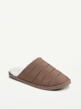 Puff Slide Slippers for Men - Saddle Brown