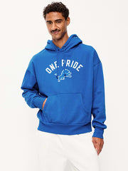 Detroit Lions Oversized Pullover Hoodie for Adults - Detroit Lions