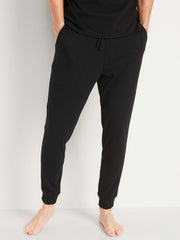 Lightweight Jersey-Knit Joggers - Black Jack