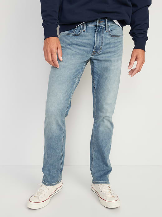 Straight 360° Tech Stretch Performance Jeans - Light Vintage