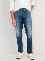 Straight 360° Tech Stretch Performance Jeans - Dark Faded