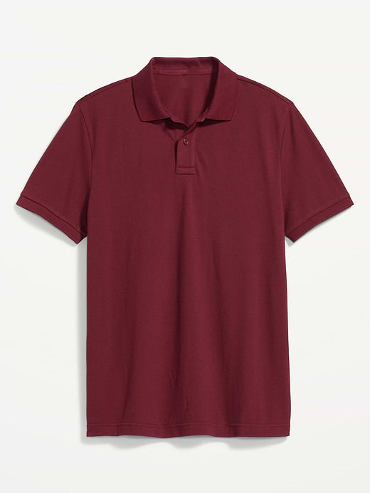 Uniform Pique Polo - Crimson Cranberry