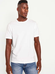 Crew-Neck T-Shirt - Calla Lily White