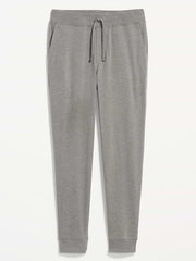Lightweight Jersey-Knit Joggers - Heather Gray