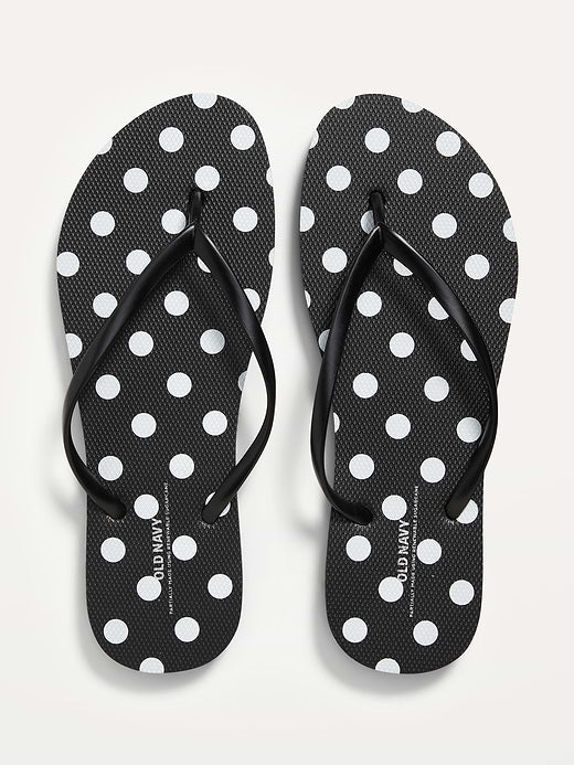 Flip-Flop Sandals (Partially Plant-Based) - Polka Dot