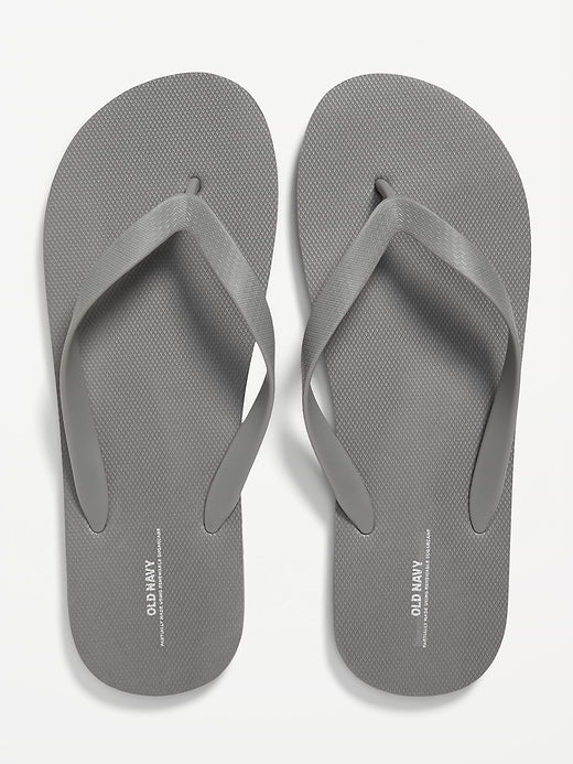 Flip-Flop Sandals (Partially Plant-Based) - Gray Stone