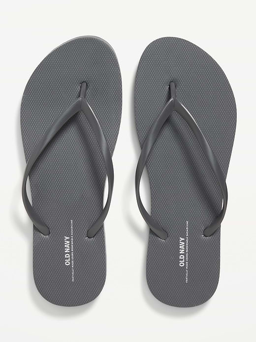 Flip-Flop Sandals (Partially Plant-Based) - Dark Gray