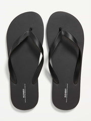 Flip-Flop Sandals (Partially Plant-Based) - Black