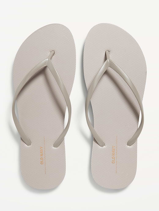 Flip-Flop Sandals (Partially Plant-Based) - Taupe