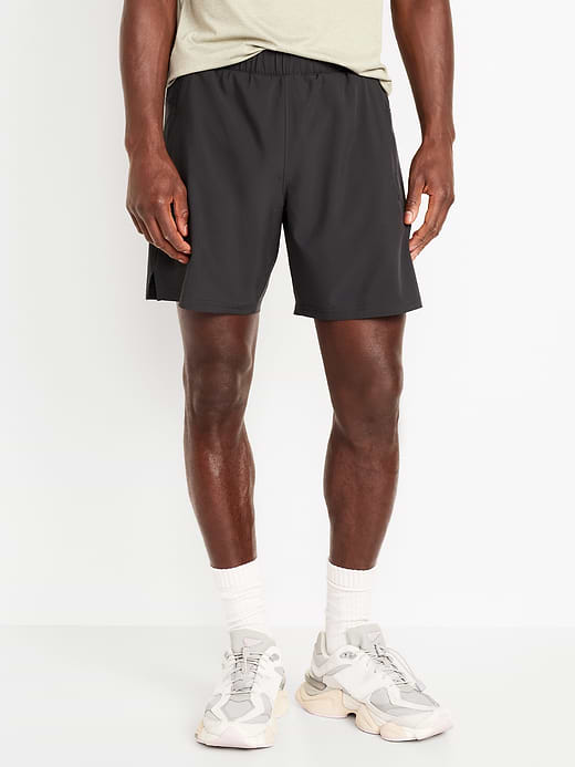 Essential Woven Lined Workout Shorts -- 7-inch inseam - Panther