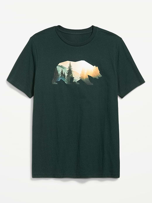 Graphic T-Shirt - Forest Bear