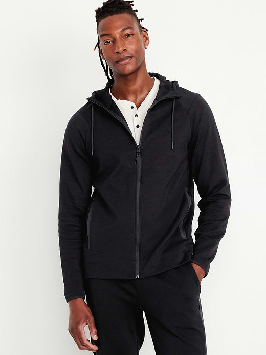 Dynamic Fleece 4.0 Zip Hoodie - Black Jack