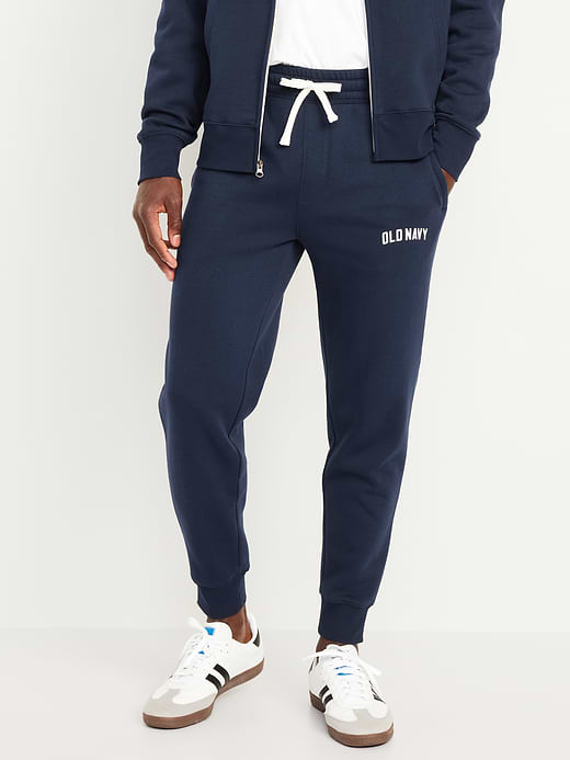 Logo Tapered Jogger Sweatpants - In the Navy